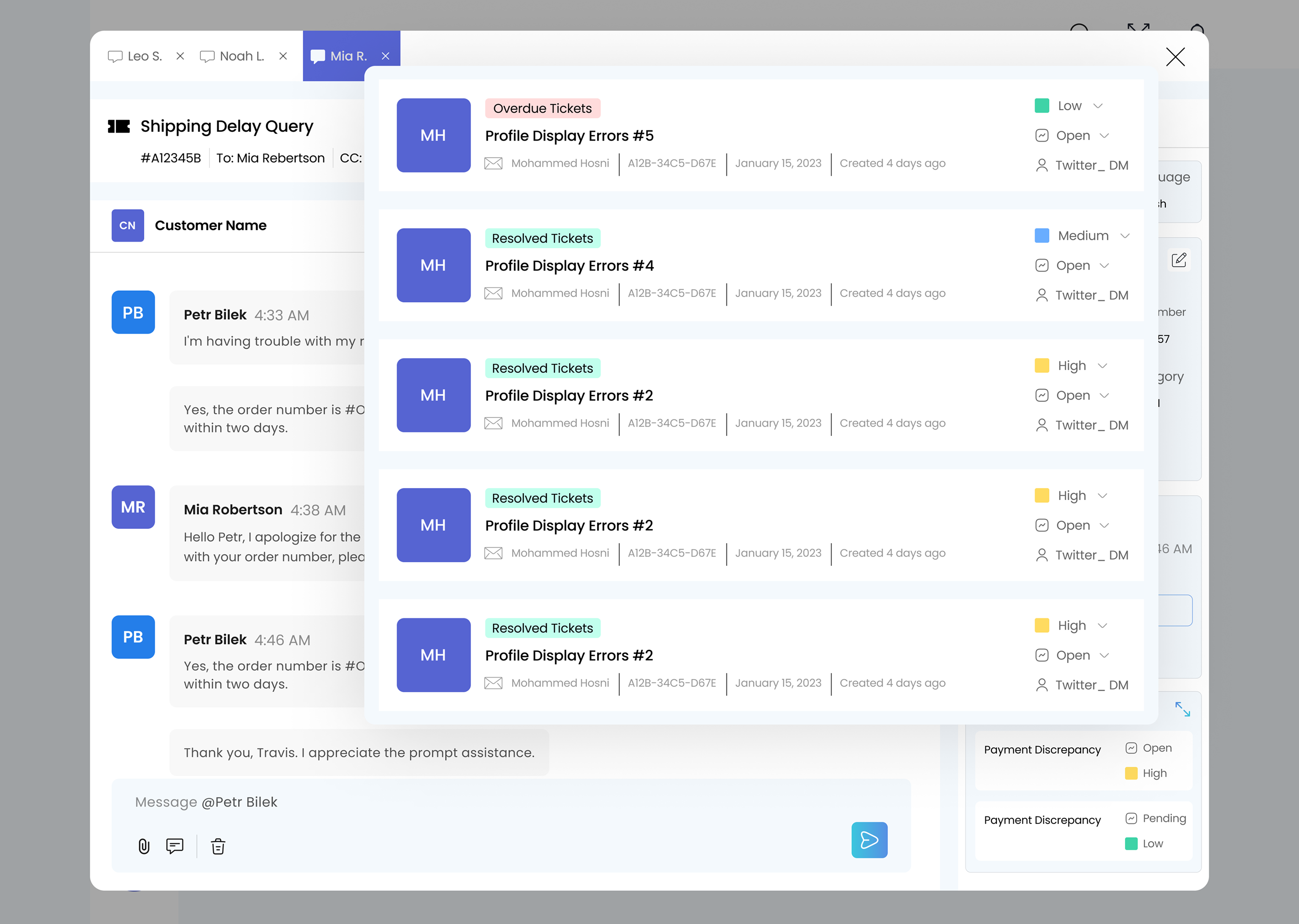 Customer Engagement Web App UI Design - Screen 10